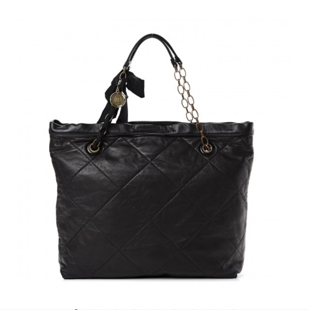 Lanvin Amalia Lambskin Leather Tote